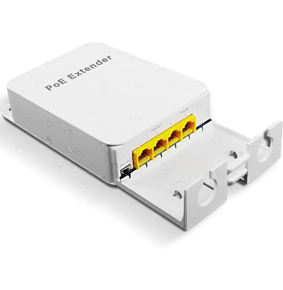 WATERPOOF POE EXTENDER 1 POE IN ,3 POE OUT