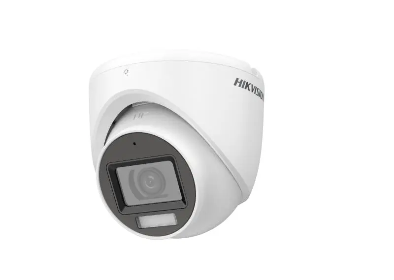 DS-2CE76D0T-LMFS 2MP Smart Hybrid Light Audio Indoor Fixed Turret Camera