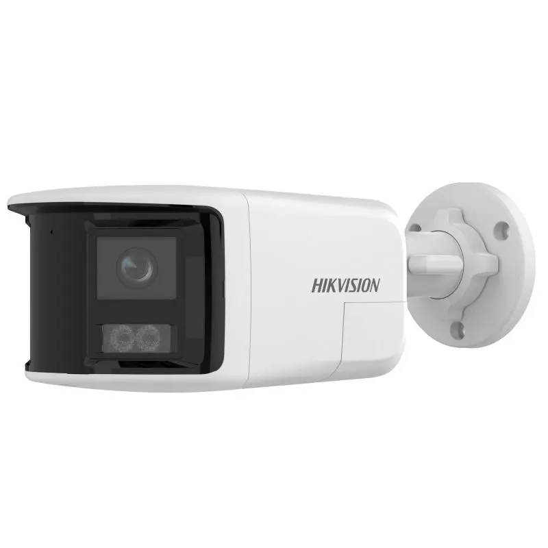DS-2CD1T63G2P-LIUF/SL 6MP Dual Lens Stitched Wide Angle Smart Hybrid Light Fixed Bullet Network Camera