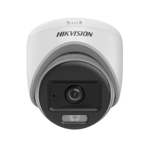[6] DS-2CE70KF0T-PFS 3K ColorVu Smart hybrid light Fixed dome Camera
