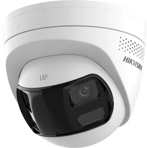 DS-2CD1383G2P-LIU/SL 8MP Dual Lens Stitched Wide Angle Smart Hybrid Light Fixed Turret Network Camera