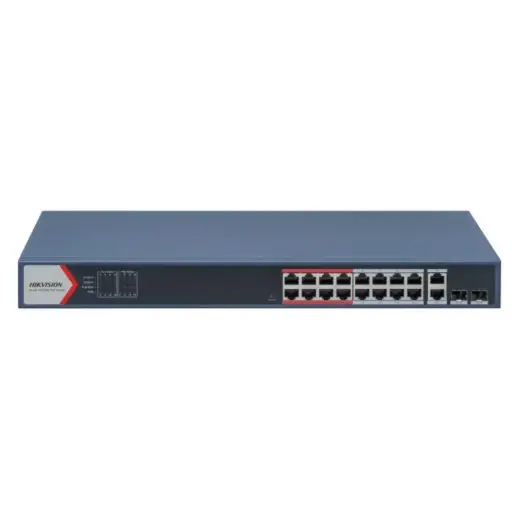 DS-3E1318P-EI/M 16 Port Fast Ethernet Smart POE Switch